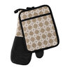 Kitchen Crew - Oven mitt & pot holder set, 2 pcs - 2