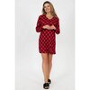 Charmour - Ultra soft hacci knit sleepshirt - Festive red plaid