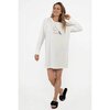 Charmour - Velour touch sleepshirt - "I'm Super Girl" - 2