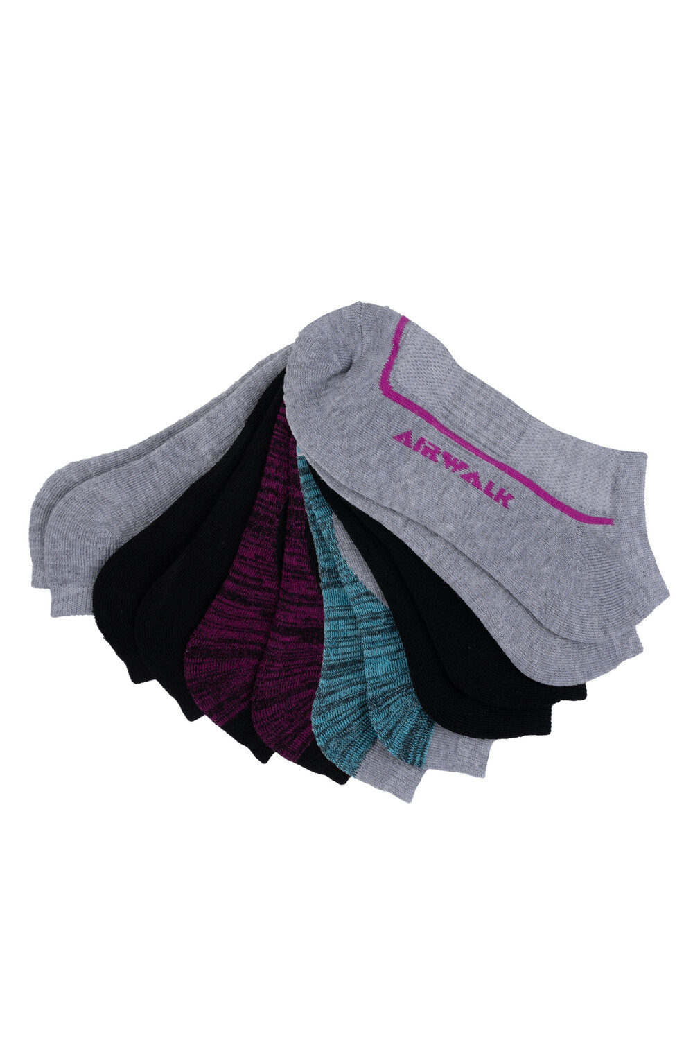 Airwalk - Low cut socks - 6 pairs. Size: 9-11 | Rossy