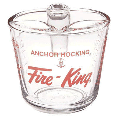 Anchor Hocking - Fire-King - Tasse à mesurer en verre, 16 Oz