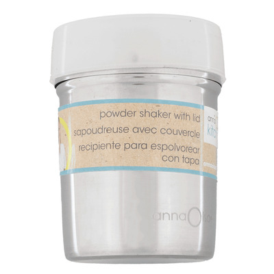 Anna Olson - Agitateur de poudre avec couvercle, 10oz