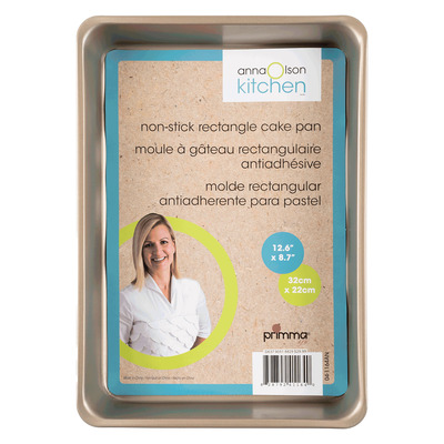 Anna Olson - Moule à gâteau rectangulaire antiadhésive