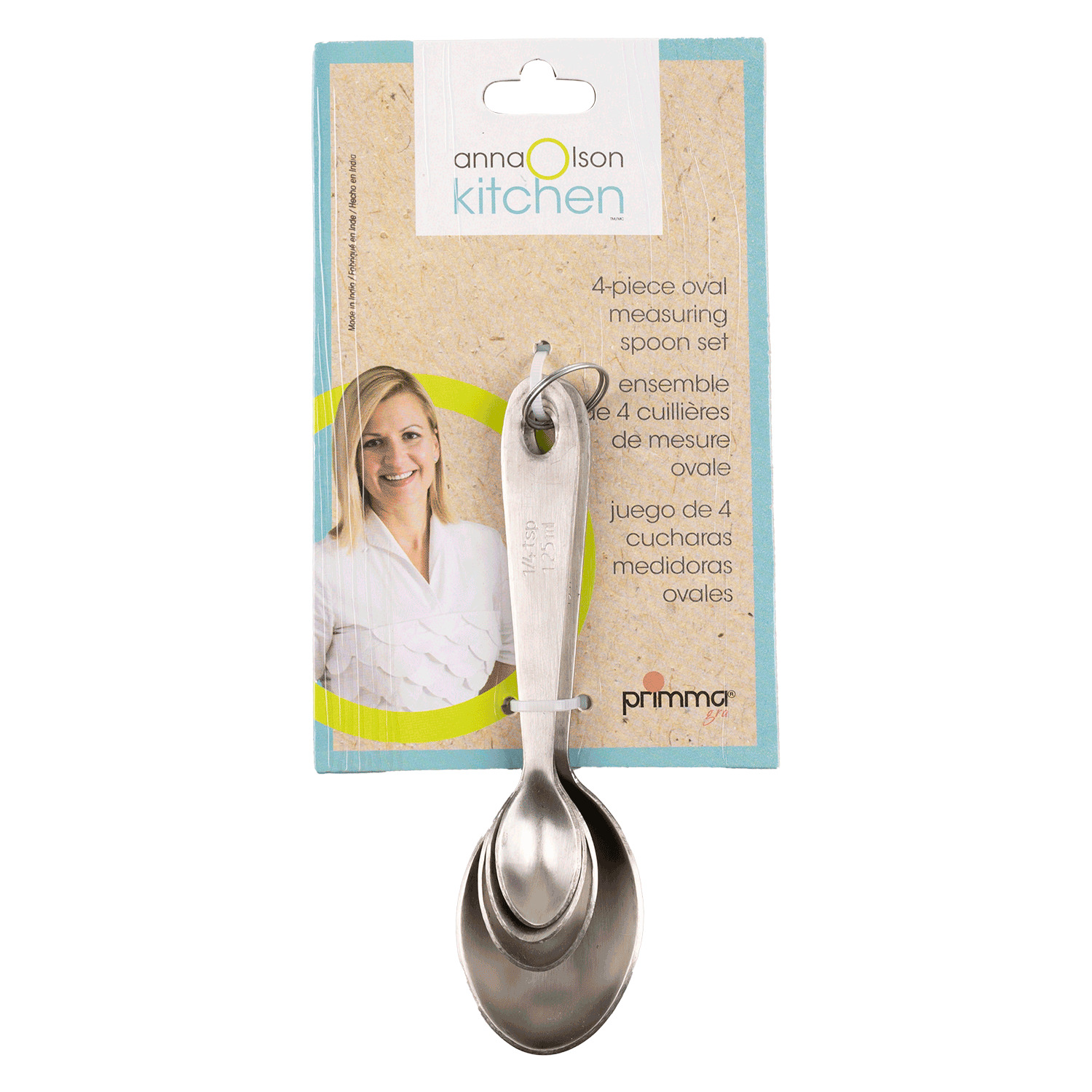 Anna Olson - Oval measuring spoon set, 4 pcs