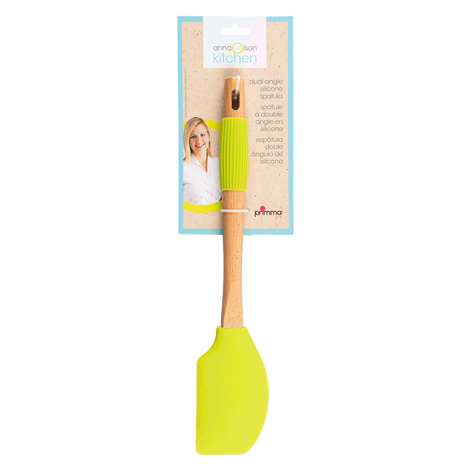 Anna Olson - Spatule à double angle en silicone