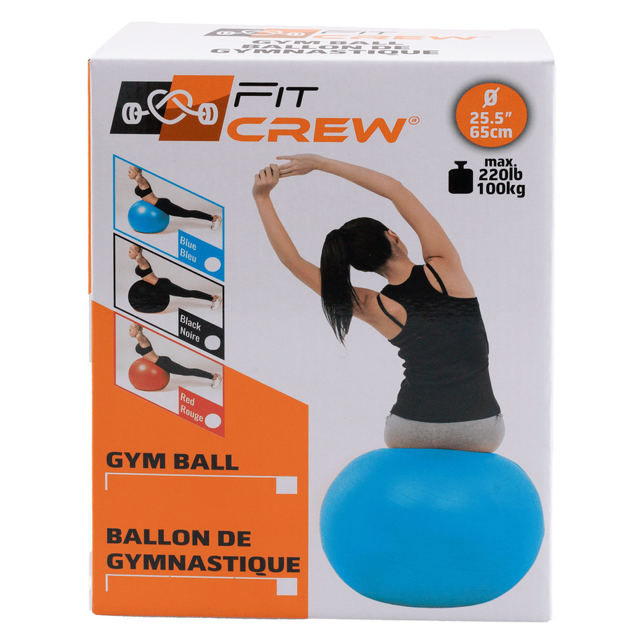 Ballon d'entrainement anti-éclatement, 65cm