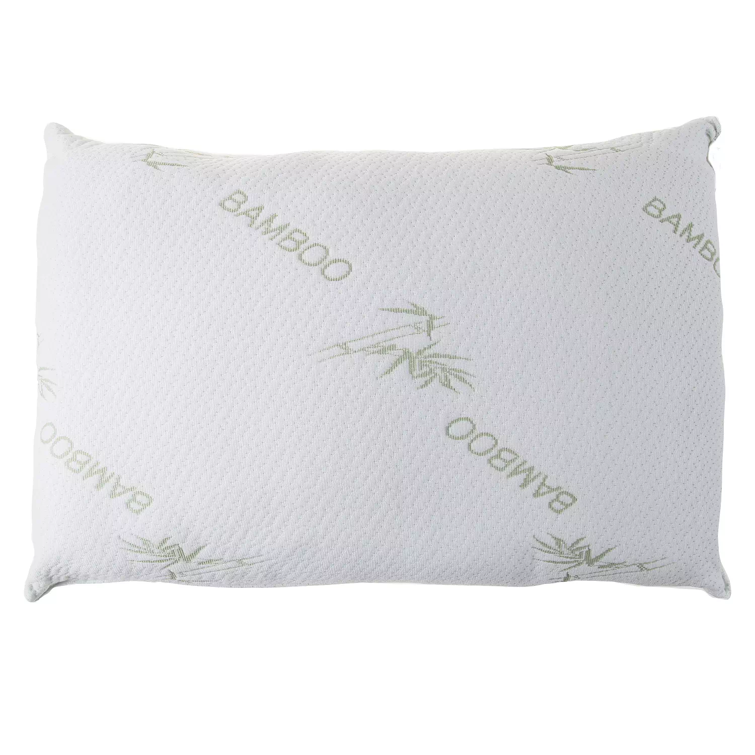 Bamboo knit pillow, 19"x27" - Standard