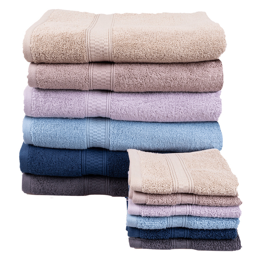 BELLEZA Collection - Solid color, cotton bath towel