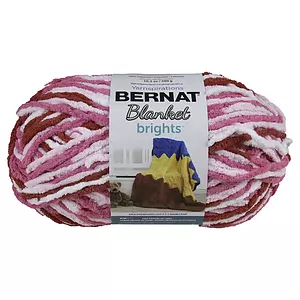 Bernat Blanket Brights - Yarn, pixie pink. Colour: pink