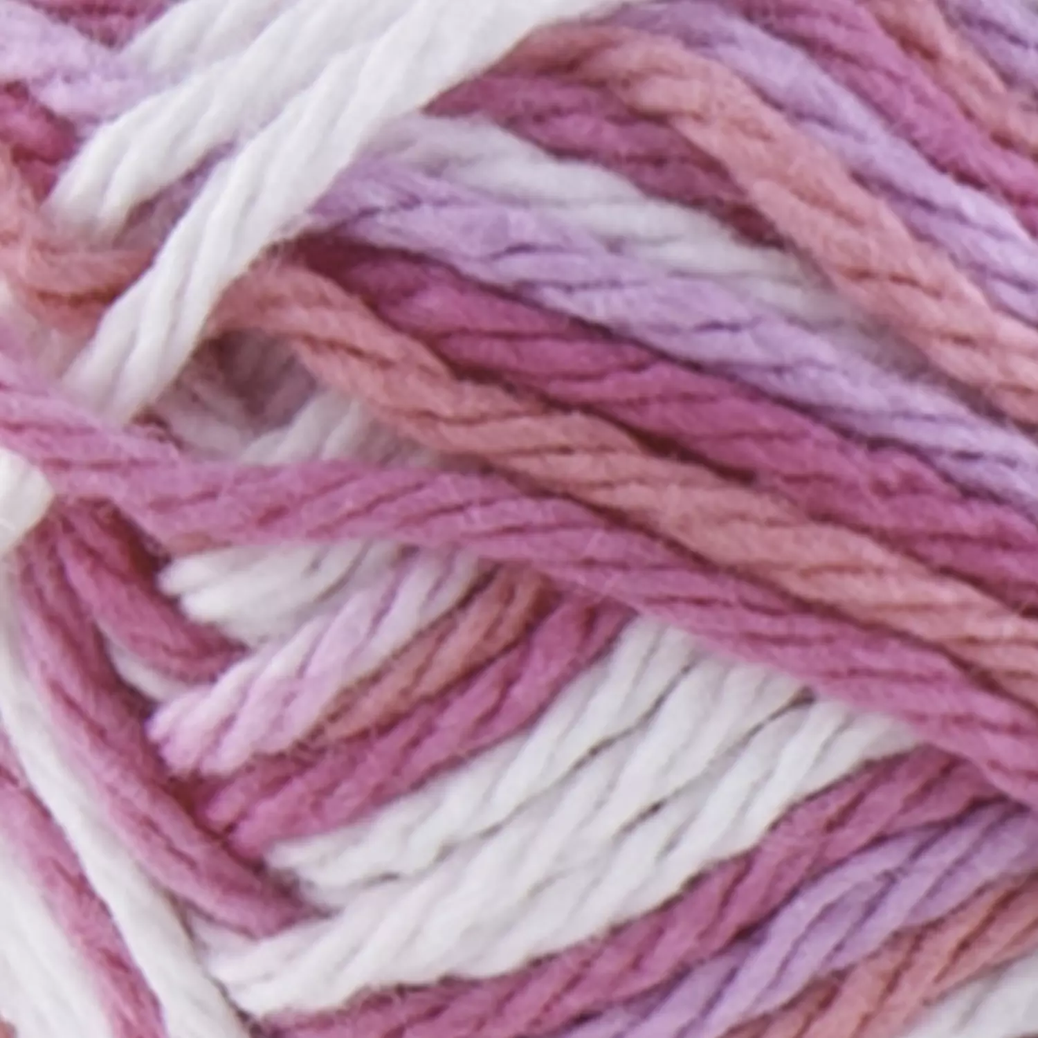 Bernat Handicrafter Cotton Yarn - Solids-Pretty In Pink, 1 count - Foods Co.