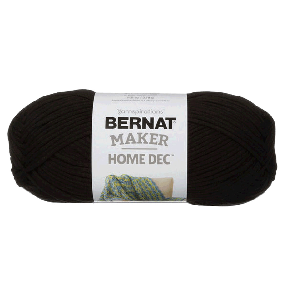 Bernat - Maker Home Dec - Yarn, Black