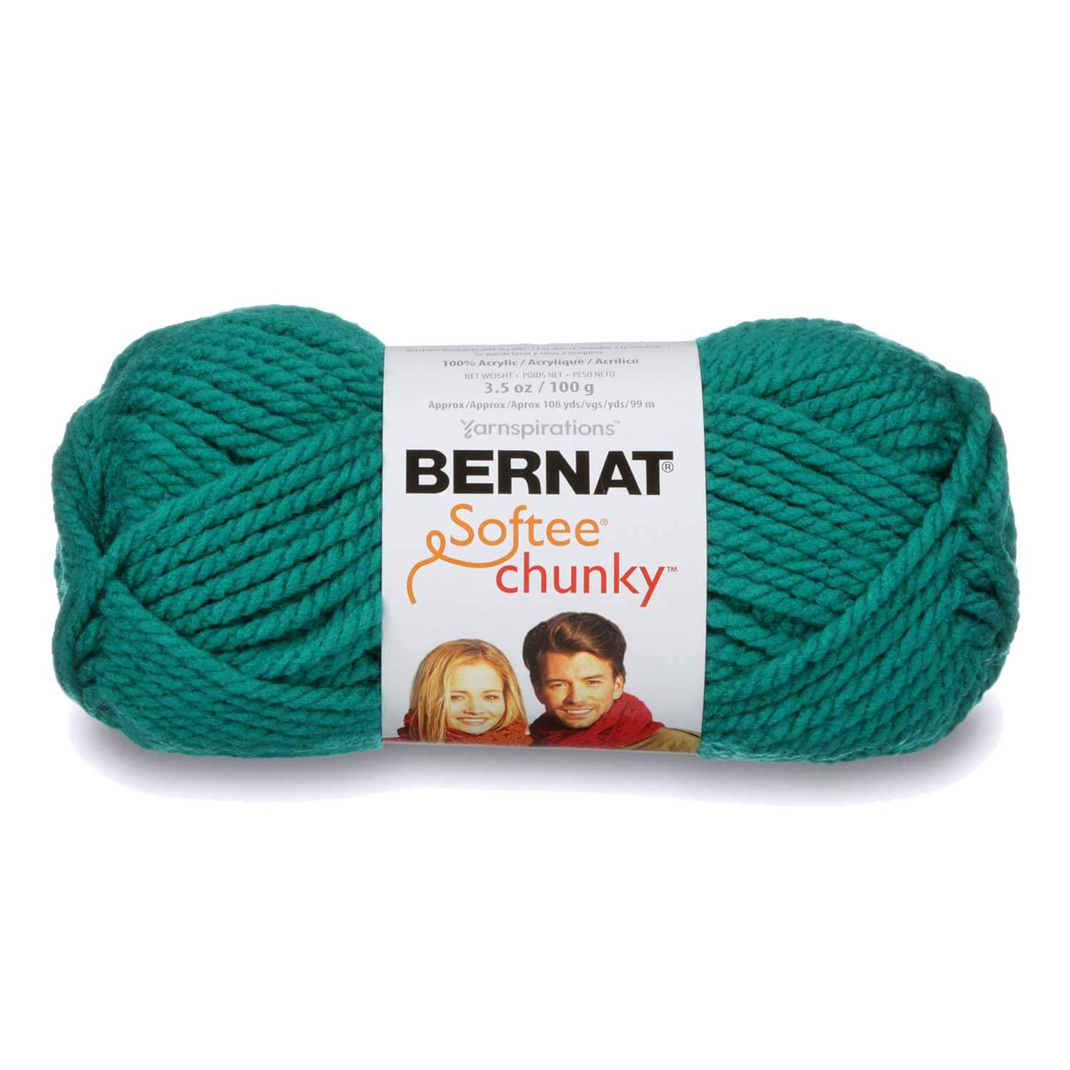 Bernat - Softee Chunky - Fil, Eméraude