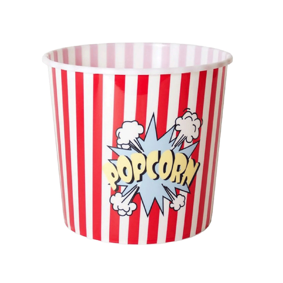 Bol à pop-corn en plastique