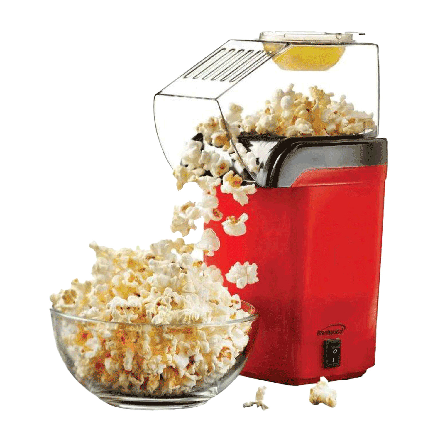 Brentwood - Machine à pop-corn à air chaud, 8 tasses