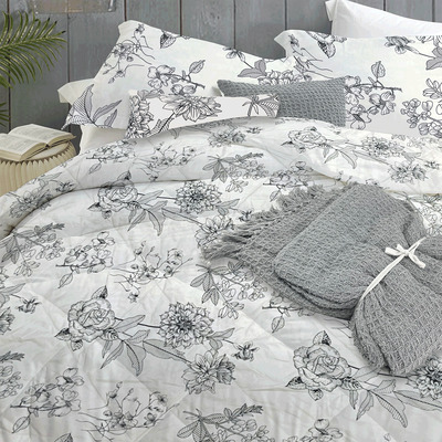 CAMILA - Reversible comforter set, 6 pcs