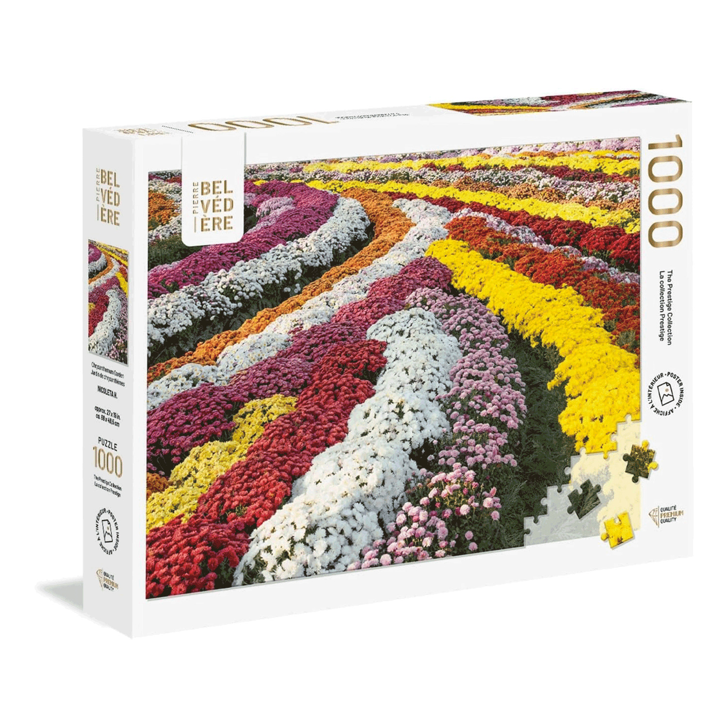 Casse-tête, Nicoleta H., Jardin de chrysanthème, 1000 mcx