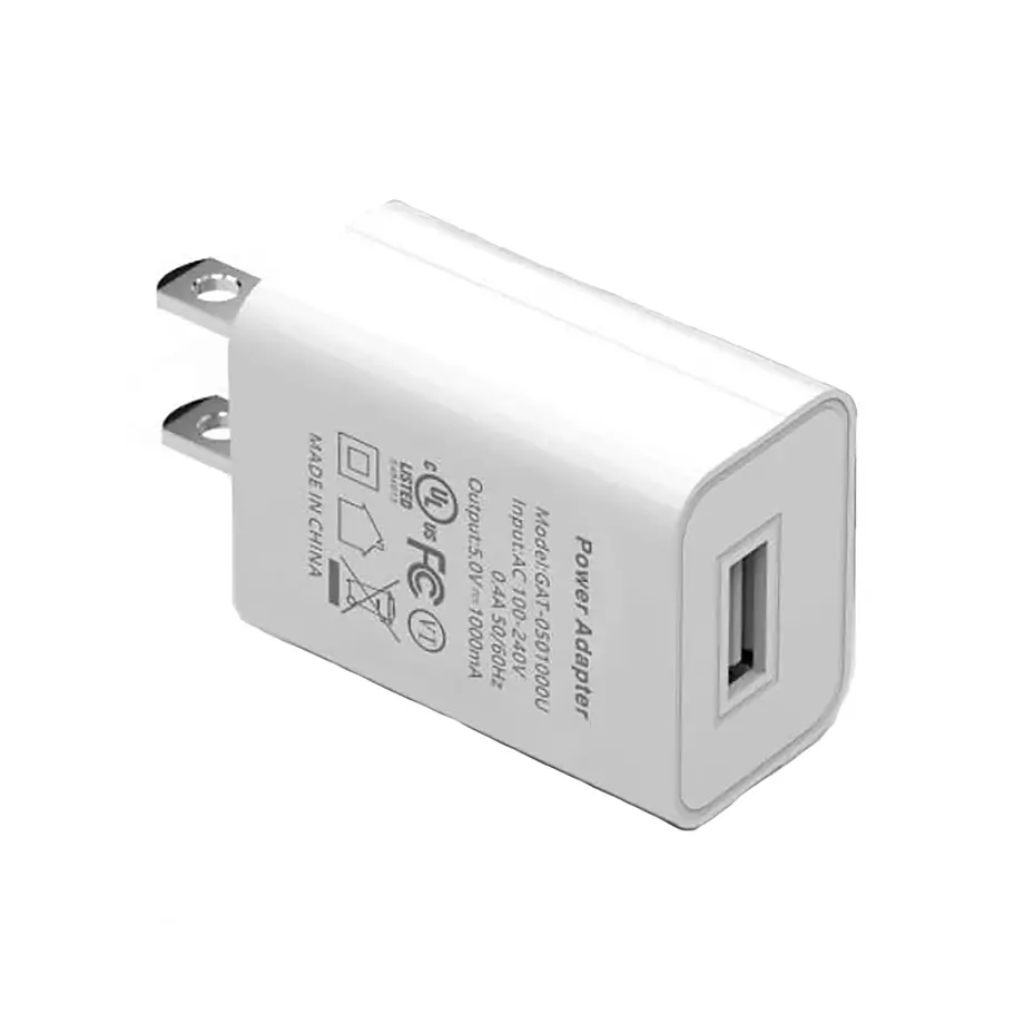 Chargeur mural USB 5V 1A avec prise UE - ETG Tech™
