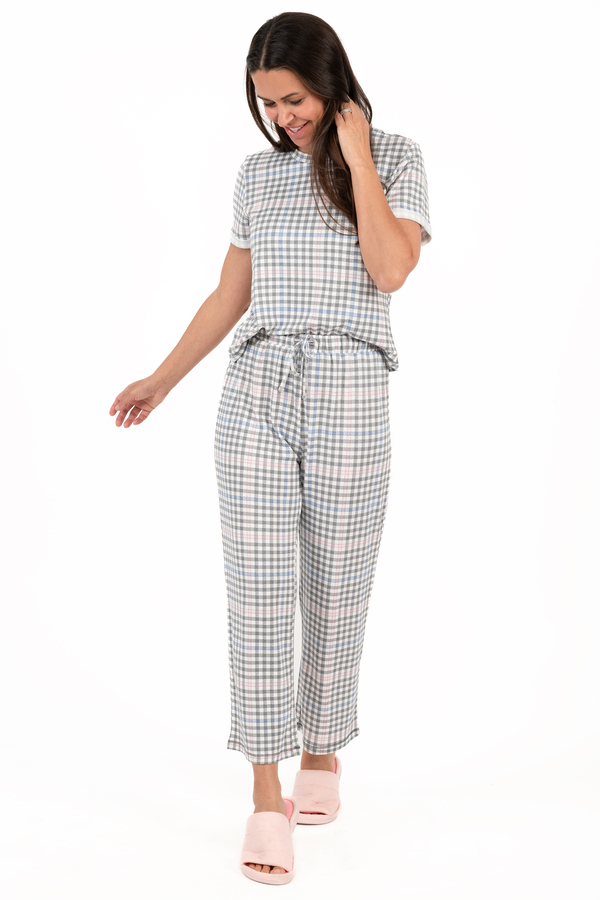 Charmour - Capri PJ set - Plaid