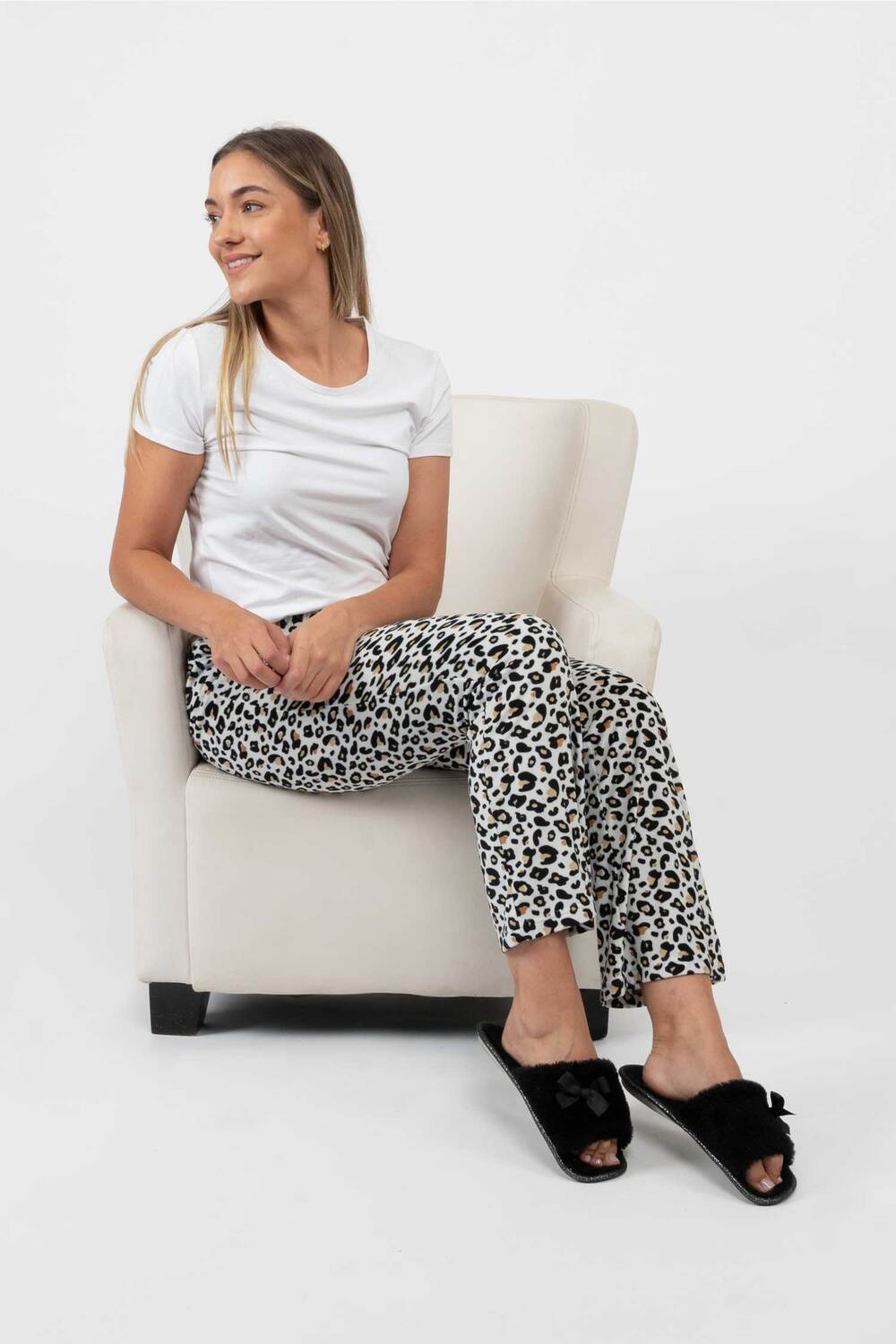 Charmour - Micropolar PJ pants - Leopard