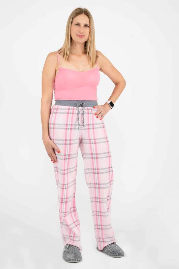 Capri length jogger style pyjama pants, grey hearts, medium (M). Colour:  grey. Size: m