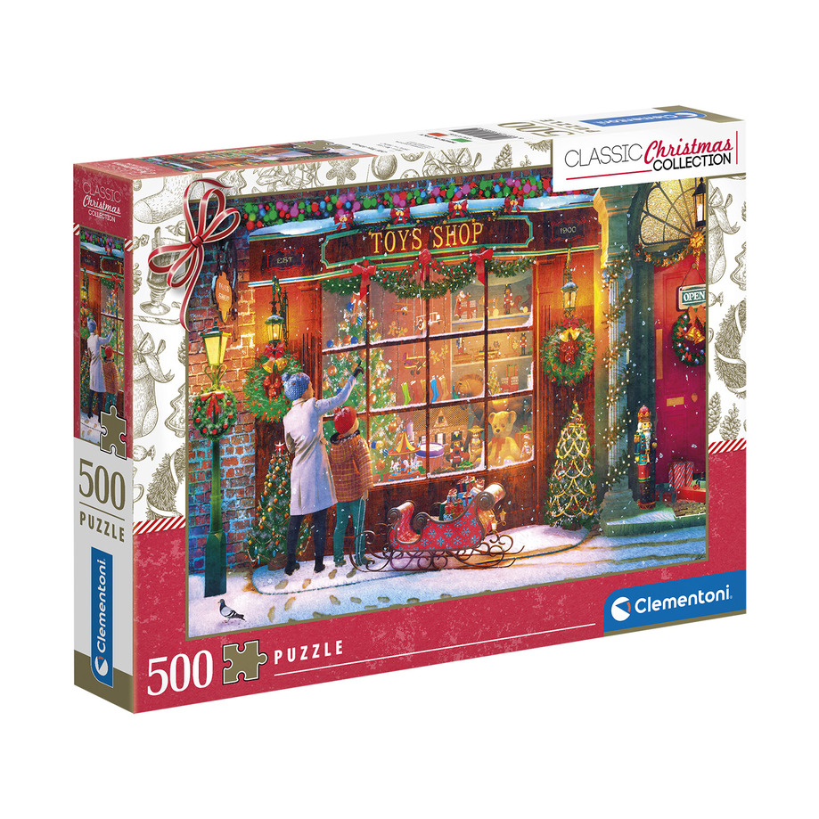 Clementoni - Christmas COLLECTION - Old toy shop