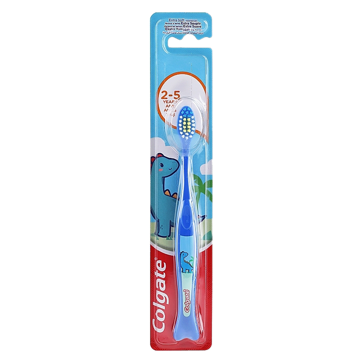 Colgate - Brosse à dents extra souple pour enfants 2-5 ans