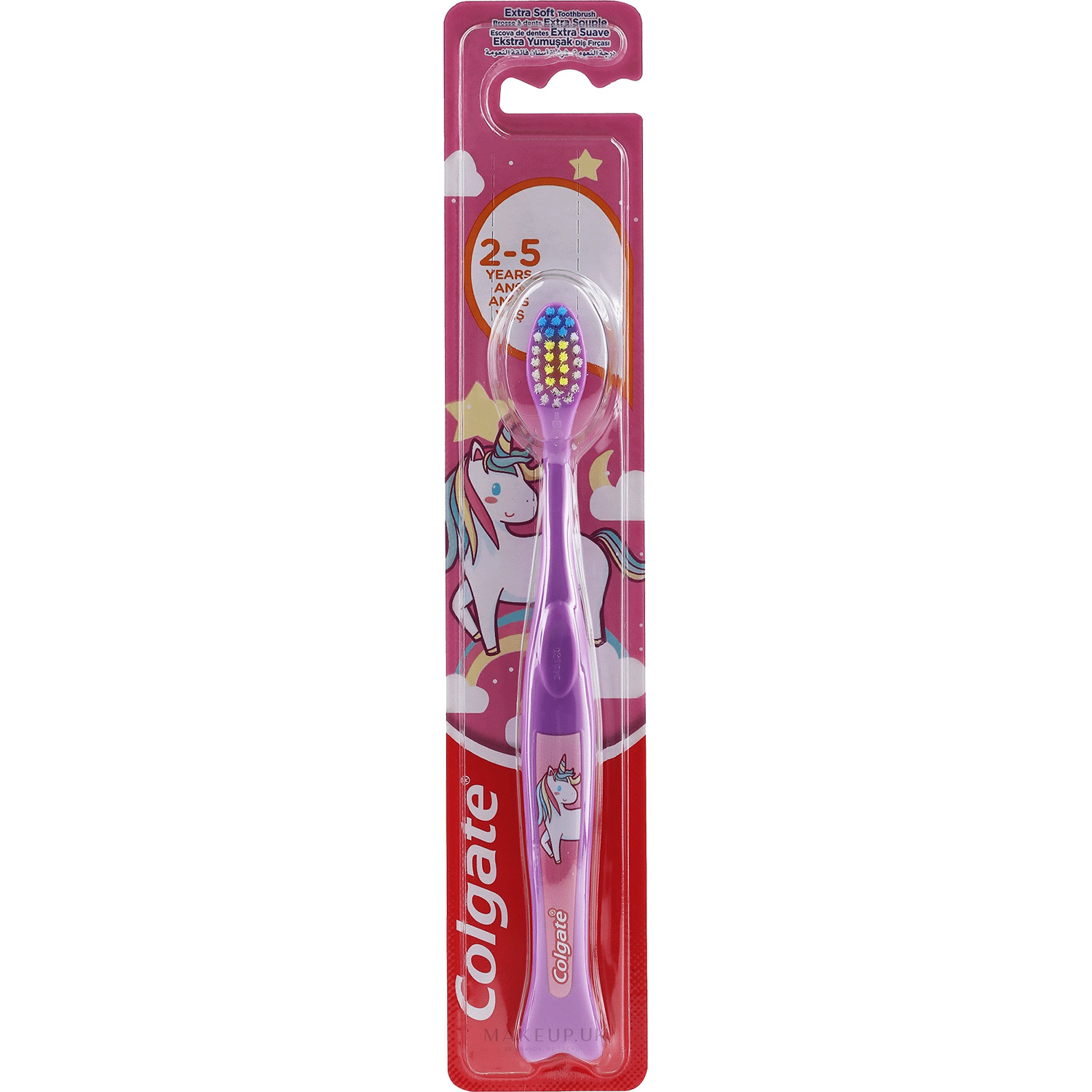 Colgate - Brosse à dents extra souple pour enfants 2-5 ans