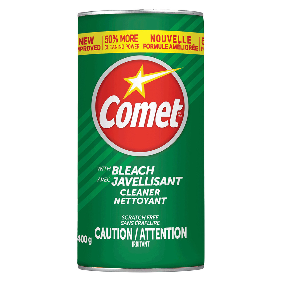 Comet - All-purpose abrasive cleanser with bleach, 400g