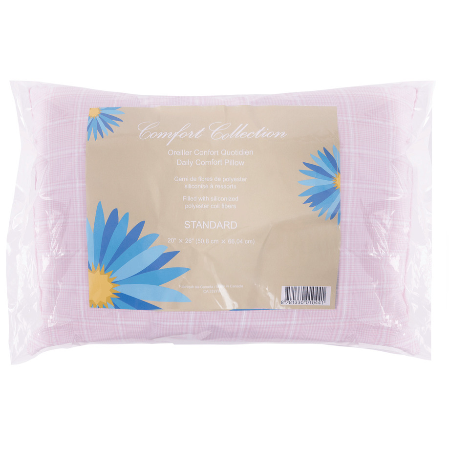 Comfort Collection - Daily comfort pillow, 20"x26" - Assorted