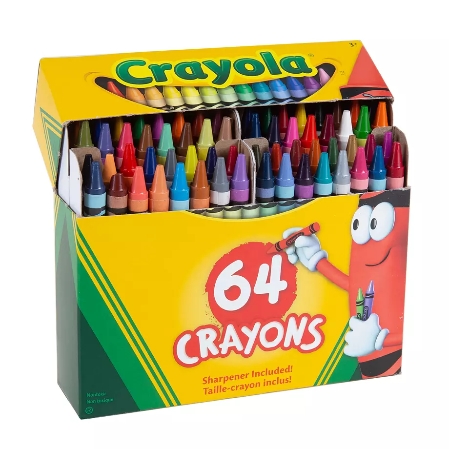 Crayola - 64 crayons | Rossy