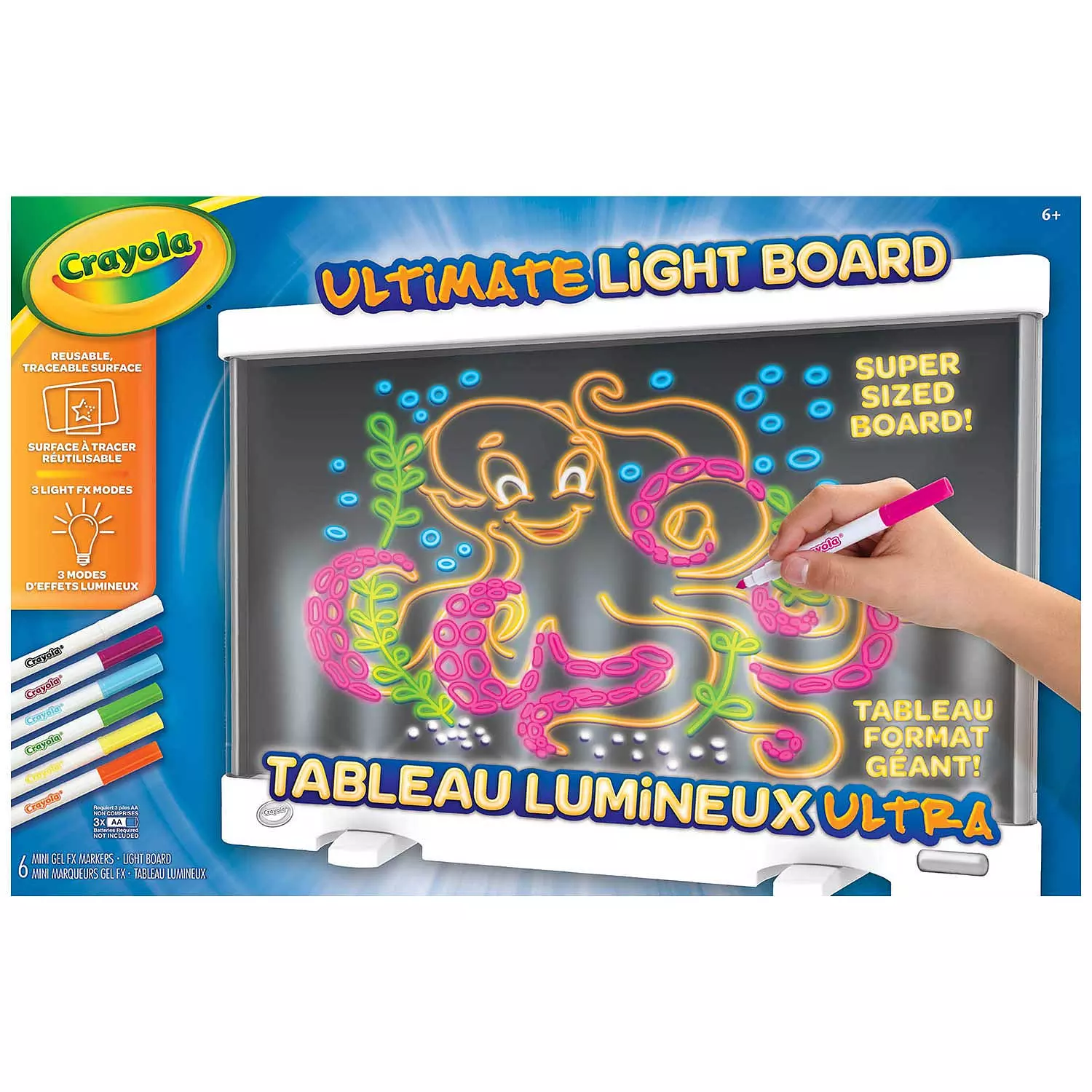 Crayola Ultimate Light Board, Blue, Creative Toys, Toys & Games -   Canada