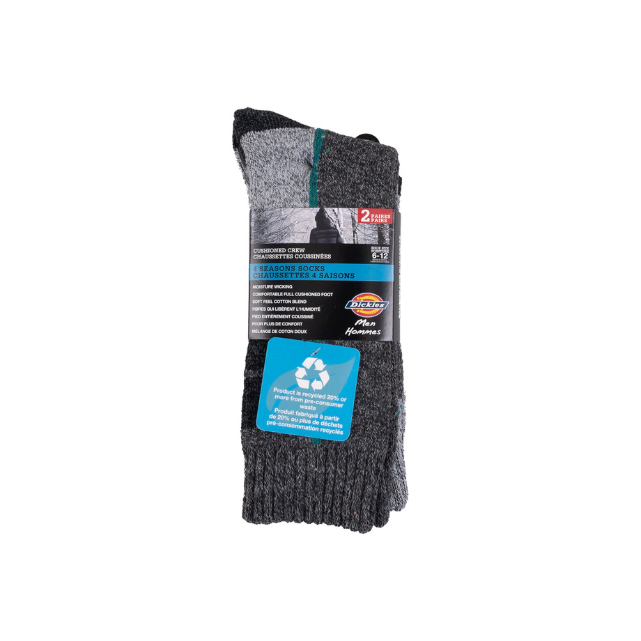 Dickies - 4-Seasons cushioned crew sock - 2 pairs