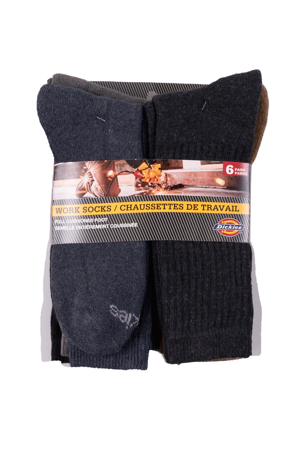 Dickies - Chausettes de travail - 6 paires