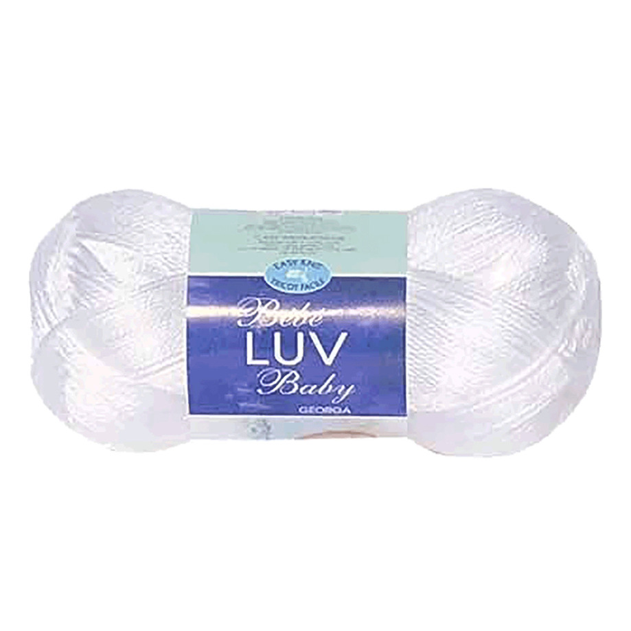 Easy Knit - Luv Baby - Fil, Blanc