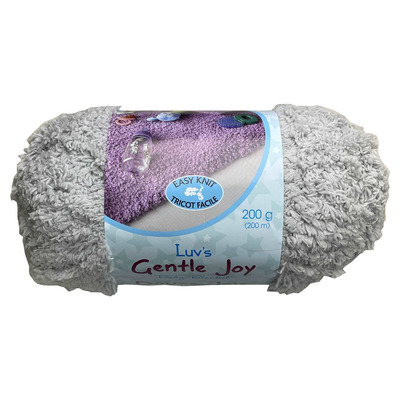 Easy Knit - Luv's Gentle Joy Baby - Fil, Gris