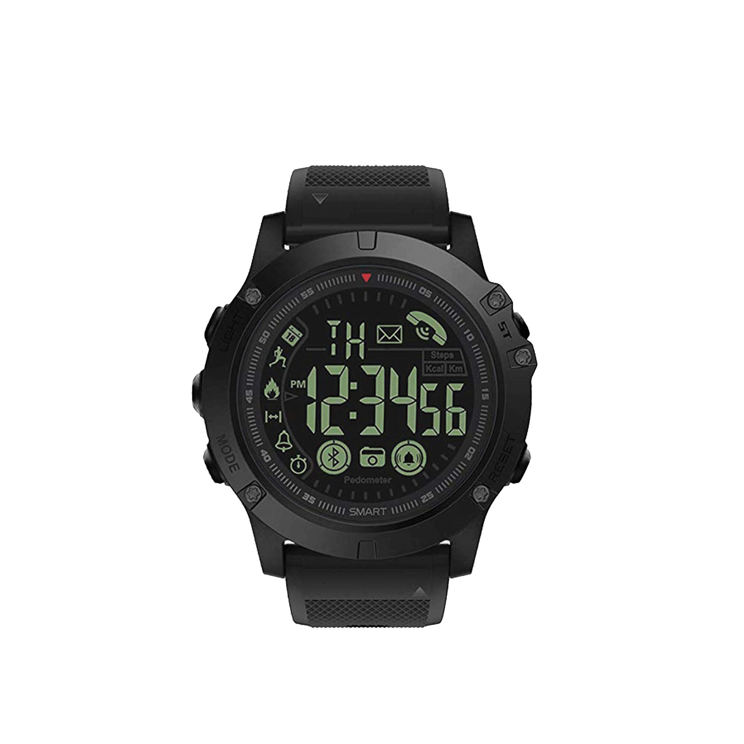 Escape Extreme waterproof tactical Bluetooth smart watch. Colour black Rossy