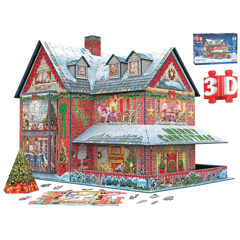 Eurographics - Maison de Noël, 3D, 1100 mcx