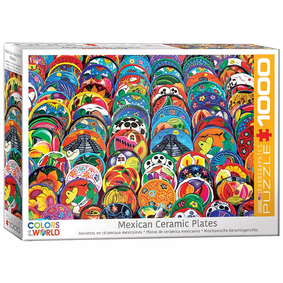 Eurographics - Puzzle, Couleurs du monde, Plats Mexicains, 1000 pcs