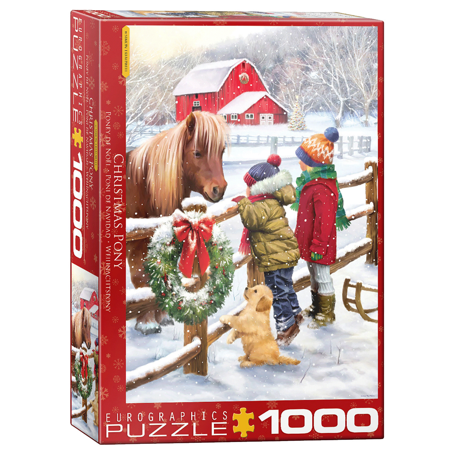 Eurographics - Simon Treadwell - Christmas Pony, 1000 pcs