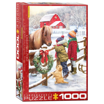 Eurographics - Simon Treadwell - Christmas Pony, 1000 pcs