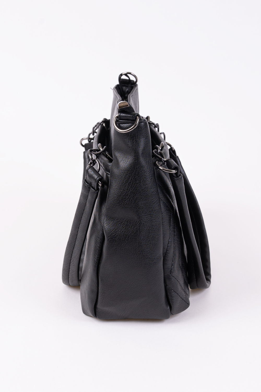 Bags & Purses, Faux Leather Scoop Shoulder Bag