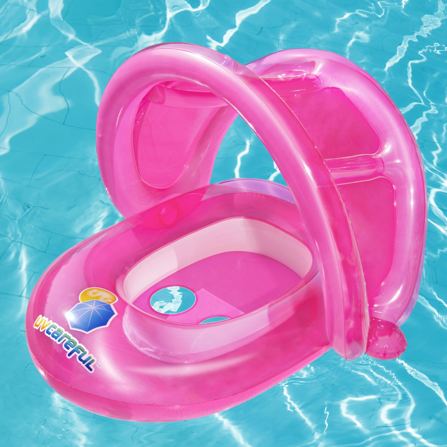 Refasy Flotteur de piscine gonflable pour bébé avec queue anti-lèvre, pour  bébé de 3 à 72 mois, accessoires de piscine, flotteur de piscine pour bébé  avec auvent Taille L : : Jeux
