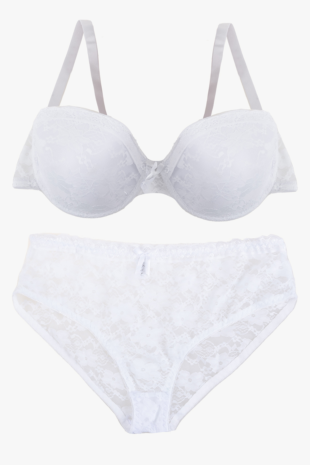 White Lace halter Bra , Victoria Secret size Large