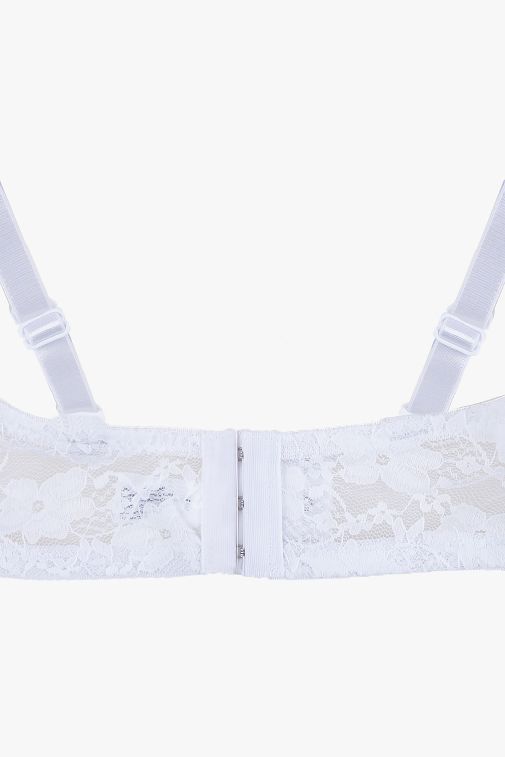 Buy Cukoo White Lace Full Coverage Bra & Panty Set for Women's