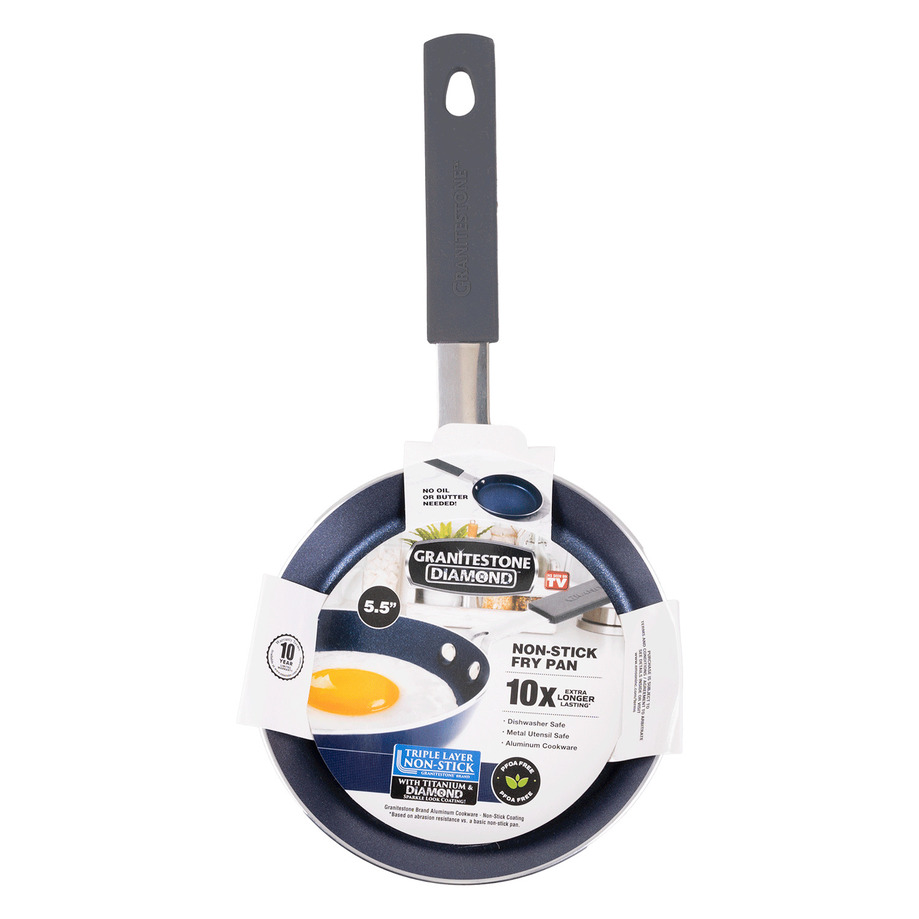 Granitestone - Non-stick mini egg frying pan, 5.5"