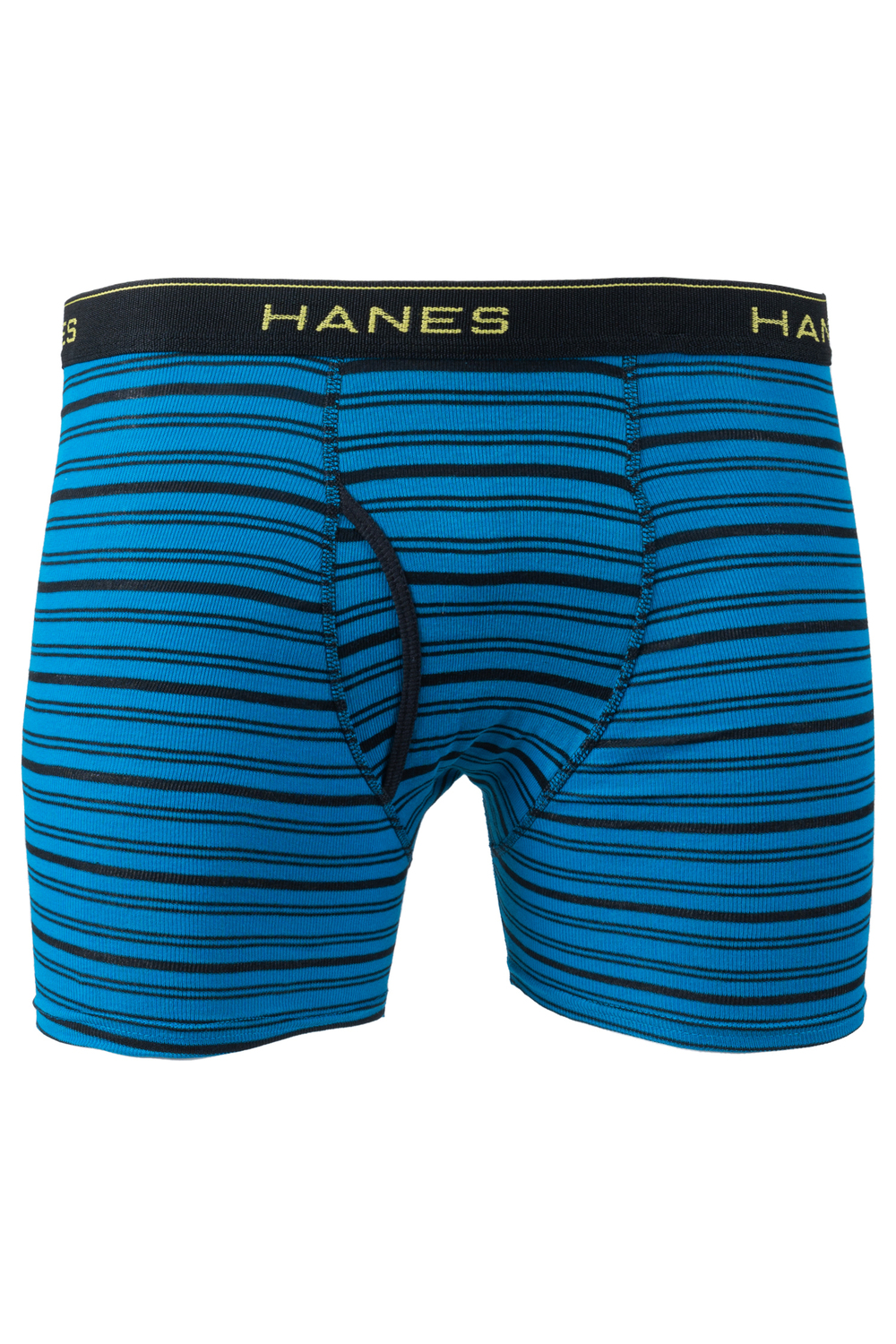 Hanes Men TAGLESS Ultimate Fashion Stripe Boxer Briefs with