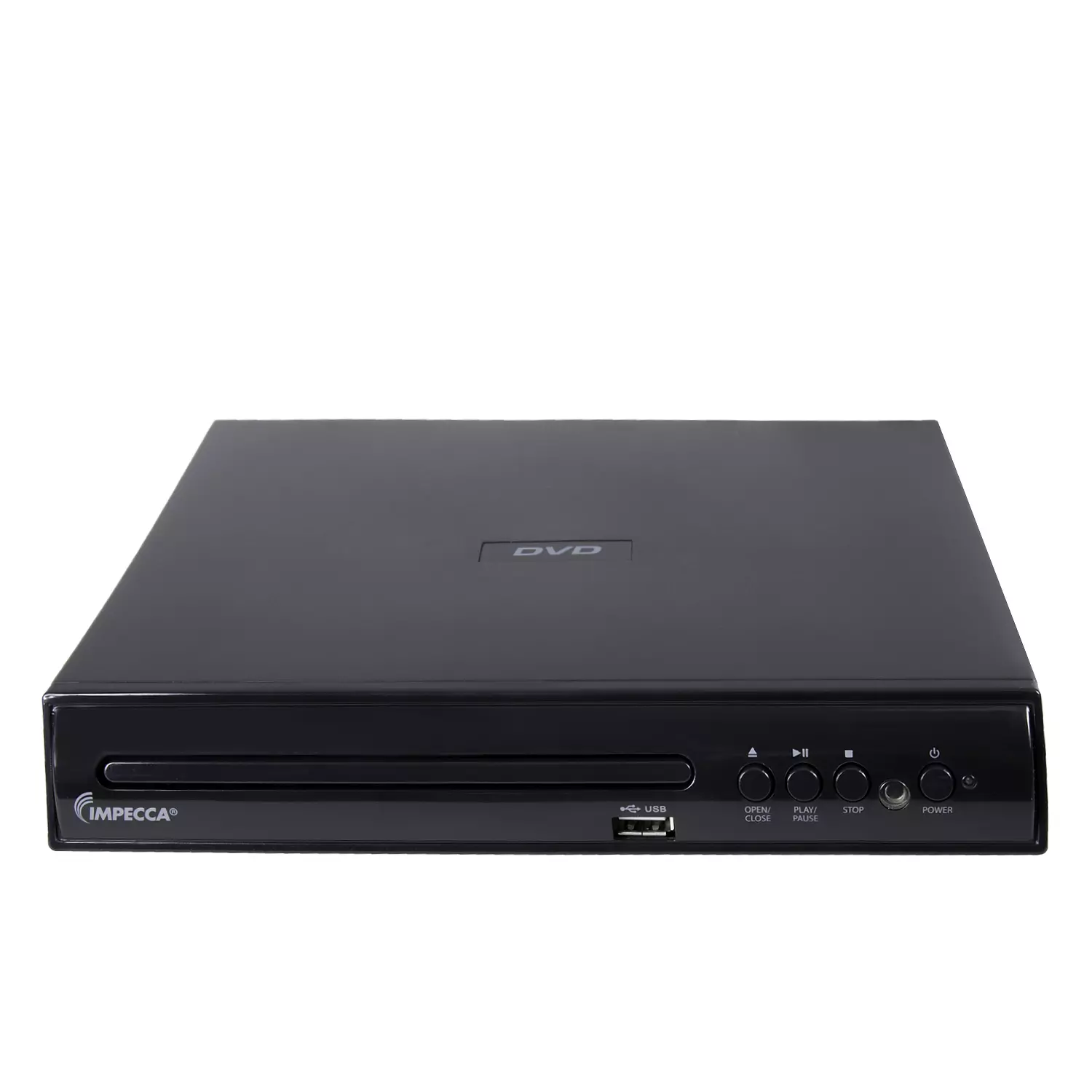 Impecca - Lecteur DVD compact de maison avec HDMI et entrée USB. Colour:  black, Fr