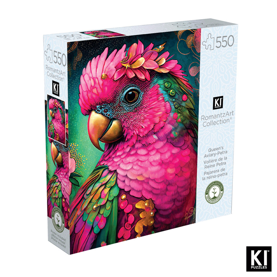 KI - Puzzle - Queen's Aviary-Petra, 550 pcs