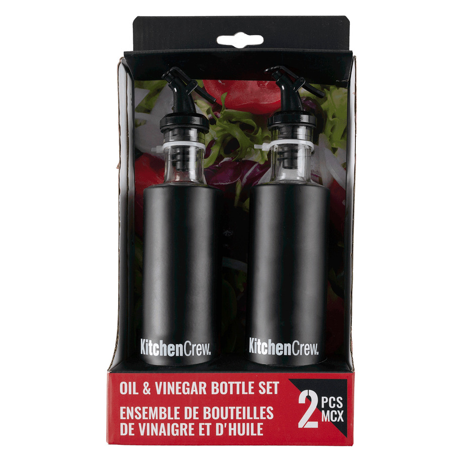 Kitchen Crew - Oil & vinegar bottle set, 2 pcs