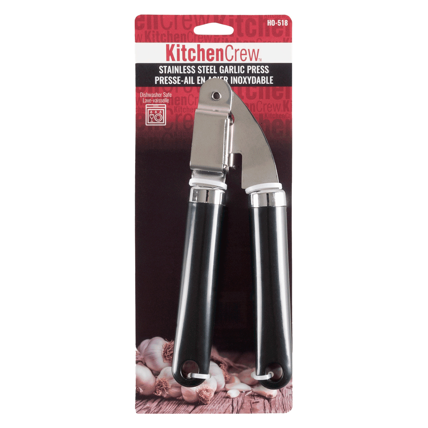 Kitchen Crew - Stainless steel garlic press